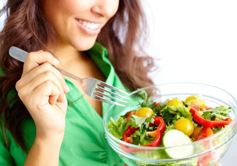 salad on your favorite diet
